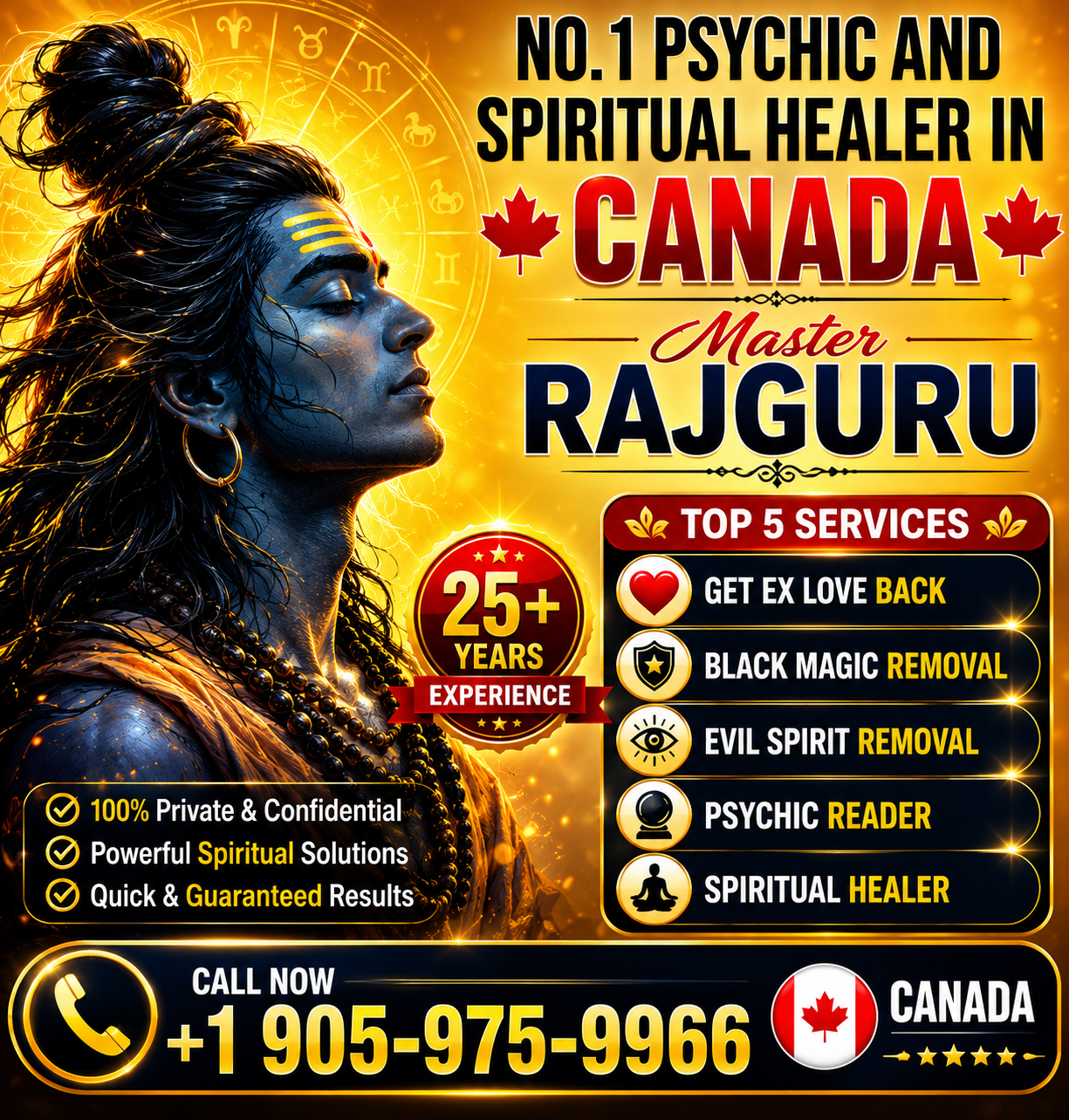 Master Rajguru - Best Astrologer in Canada